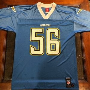 Men's Large Shawn Merriman Chargers Reebok Jersey